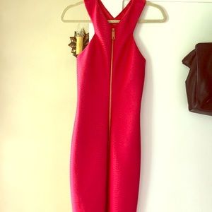 Ted Baker - Red Neoprene Dress